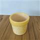 4 INCH (10.1 CM) ROUND CERAMIC POT    