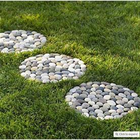 Diy garden stone pathway