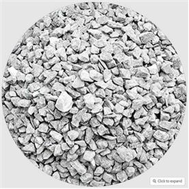 Natural chips pebbles (grey, small, unpolished) - 1 kg