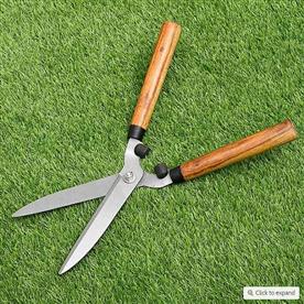 HEDGE SHEAR WITH WOODEN HANDLE NO. MMI-78 - GARDENING TOOL 