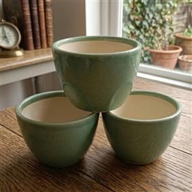 MINI ROUND CERAMIC POT 3 SET 